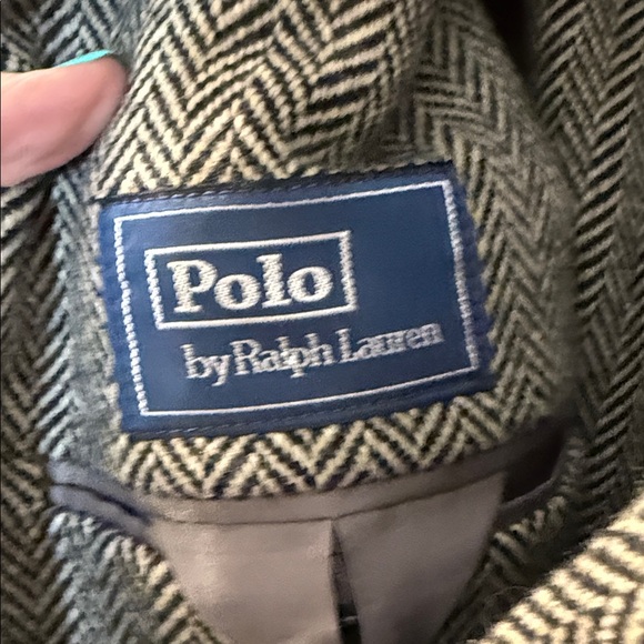 Polo Ralph Lauren Herringbone Wool-Blend Jacket 42L - Picture 3 of 5